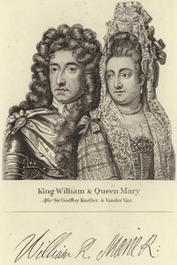 Re Guglielmo e la regina Maria