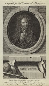 Sir Isaac Newton da Godfrey Kneller