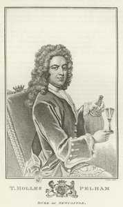 Thomas Holles Pelham, Duca di Newcastle da Godfrey Kneller