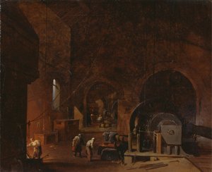 Interno di una Fonderia