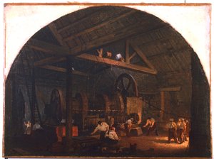 La fucina inclinata, c1845-1866 da Godfrey Sykes