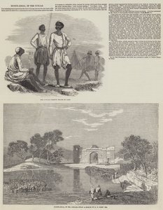 Husyn-Abdal, nel Punjab da Godfrey Thomas Vigne