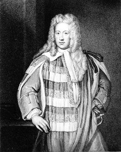 Ritratto di Henry St. John (1678-1751) 1° Visconte Bolingroke, inciso da W.T. Fry