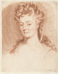 Busto di una donna da Godfried Schalcken