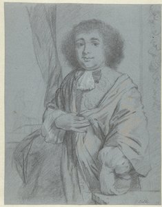 Ritratto di un gentiluomo in piedi da Godfried Schalcken