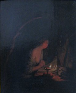 La penitente Santa Maria Maddalena da Godfried Schalcken