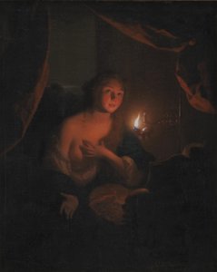 La penitente Santa Maria Maddalena da Godfried Schalcken