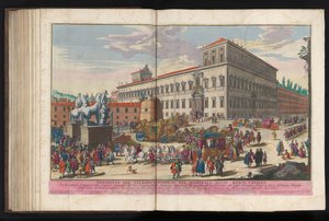Piazza del Quirinale a Roma da Gommarus Wouters