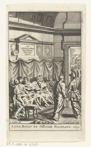 Pagina del titolo per Alexander ab Alexandro, Genialium dierum, parte 1, 1673