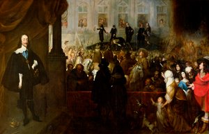 Esecuzione di Carlo I (1600-49) a Whitehall, 30 gennaio 1649 da Gonzales Coques