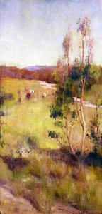 Alberi di gomma e bovini da Gordon Coutts