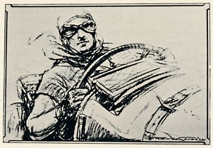 Il pannello commemorativo per Sir Henry Birkin a Brooklands, 1937