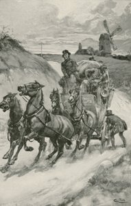 Una diligenza nei tempi antichi da Gordon Frederick Browne