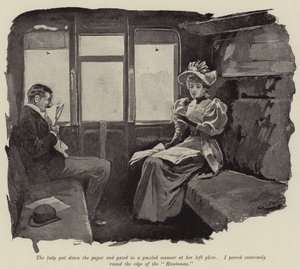 Illustrazione per Just a Short Story, di Arthur Hughes da Gordon Frederick Browne