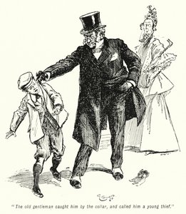 Illustrazione per La Storia dei Cercatori di Tesori di E Nesbit da Gordon Frederick Browne