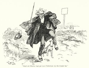 Illustrazione per La storia dei cercatori di tesori di E. Nesbit da Gordon Frederick Browne