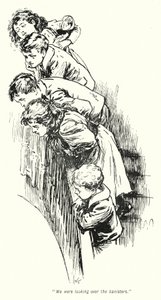 Illustrazione per "The Story of the Treasure Seekers" di E. Nesbit da Gordon Frederick Browne