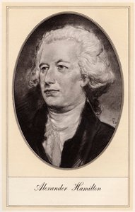Alexander Hamilton, politico americano, inizio XX secolo da Gordon Ross