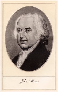 John Adams, secondo Presidente degli Stati Uniti, inizio XX secolo da Gordon Ross