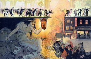La danza della morte, pub. 1912 da Gordon Ross