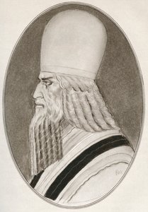 Zoroastro, alias Zarathustra, Zarathushtra Spitama o Ashu Zarathushtra, da Living Biographies of Religious Leaders da Gordon Ross