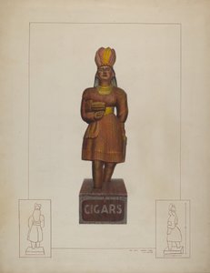 Indiano del Negozio di Sigari da Gordon Saltar and Edward L. Loper