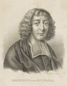 Ritratto di Baruch Spinoza, c. 1830-1840 da Gottfried Küstner