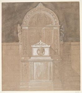 Monumento funebre al barone C. F. von Rumohr 1845 da Gottfried Semper