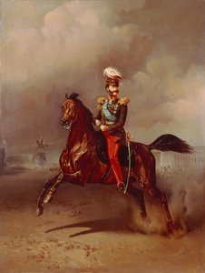 Ritratto del Conte Vladimir Fëdorovič Adlerberg da Gottfried Willewalde