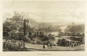 Veduta di Tiflis da Gottfried or Godefroy Engelmann