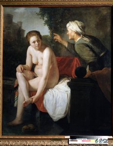 Betsabea al bagno da Govaert Flinck