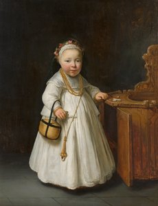 Ragazza vicino a una Sedia Alta, 1640