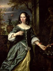 Ritratto di Margaretha Tulp come Sposa, 1655 da Govaert Flinck