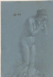 Donna in piedi con gli occhi coperti da Govert Flinck (attributed to)