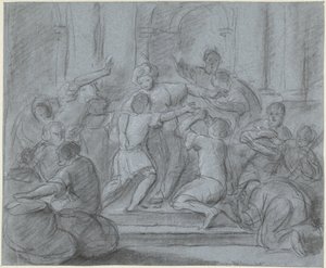Giuseppe e i suoi fratelli da Govert Flinck (possibly)