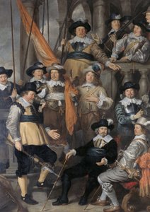 Olandese: Schutters van Wijk XVIII sotto il capitano Albert Bas e il tenente Lucas Conijn La compagnia del capitano Albert Bas e del tenente Lucas Conijn