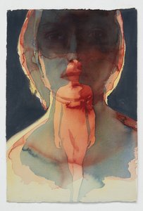 Emersione, 2015 (acquerello su archi)