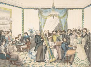 Un concerto, 1820-30 da Granddaughters of Dr. Samuel Parr.