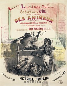 Scenes de la Vie des Animaux da Grandville