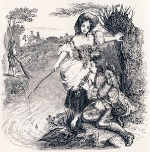 I pesci e il pastore che suona il flauto - Favole di La Fontaine