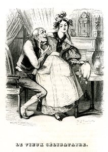 Il vecchio scapolo da Grandville (1803 47)