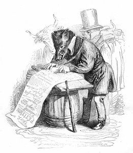 Incisione di Grandville dal libro 