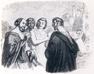 Discorso di Socrate - Favole di La Fontaine da Grandville