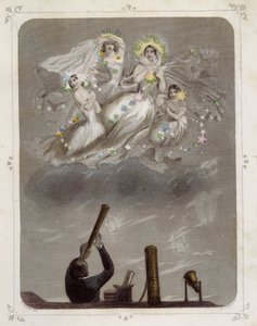 Stelle: Donne che rappresentano "Le Nebulose" - di Grandville