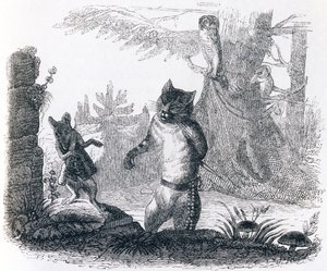 Il gatto e il topo da Grandville