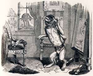 Il cane con le orecchie tagliate (Le chien à qui on a coupé les oreilles) - Favole di La Fontaine