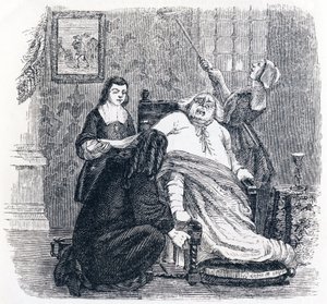 La goccia e il ragno - Favole di La Fontaine da Grandville