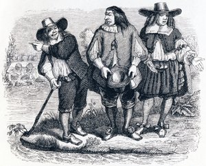 La donna annegata - Favole di La Fontaine da Grandville
