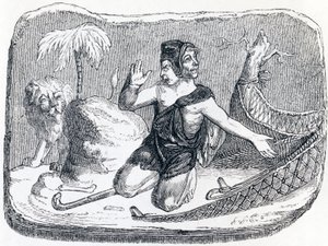 Il pastore e il leone (Le patre et le lion) - Favole di La Fontaine