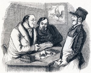 Il gallo e la perla - Favole di La Fontaine da Grandville